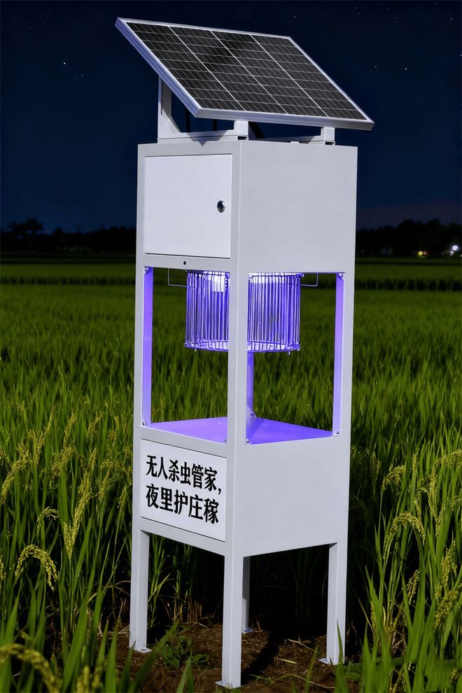 智能物联网杀虫灯：田里的 “无人杀虫管家”