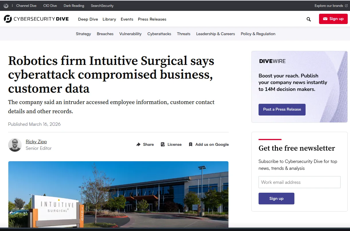 医疗机器人企业钓鱼攻击致数据泄露的机理分析与防御重构(图1)